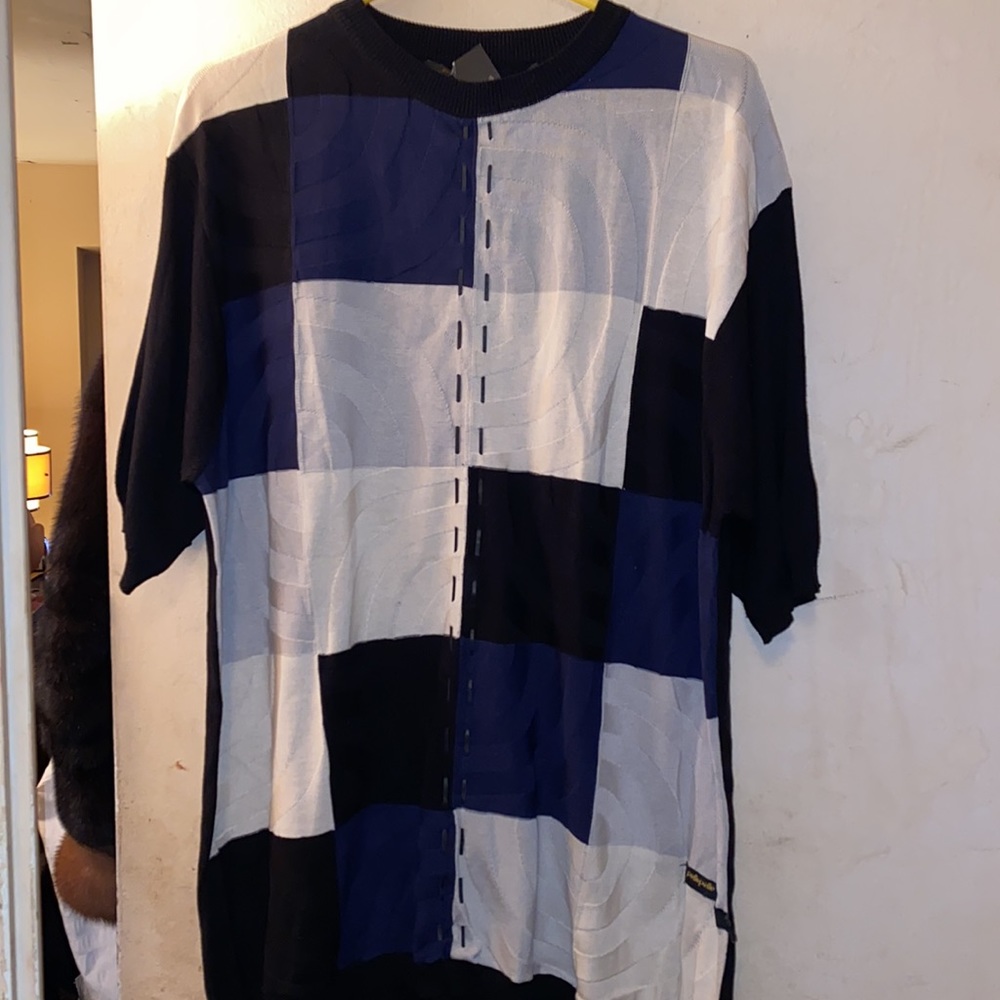 Men xl pelle pelle short sleeve sweater